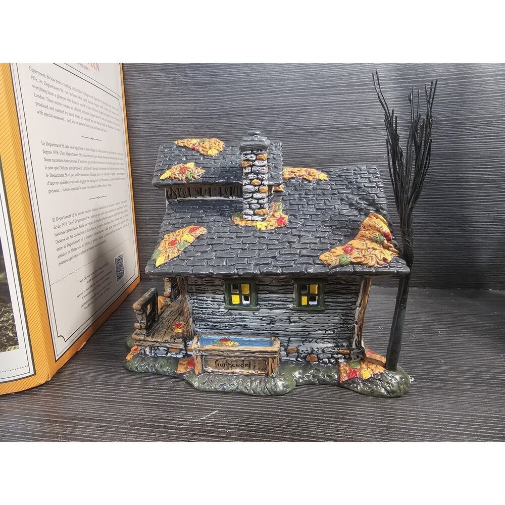 Department 56 Halloween Ichabod Crane's House 6014052 Lighted Building - Picture 3 of 8